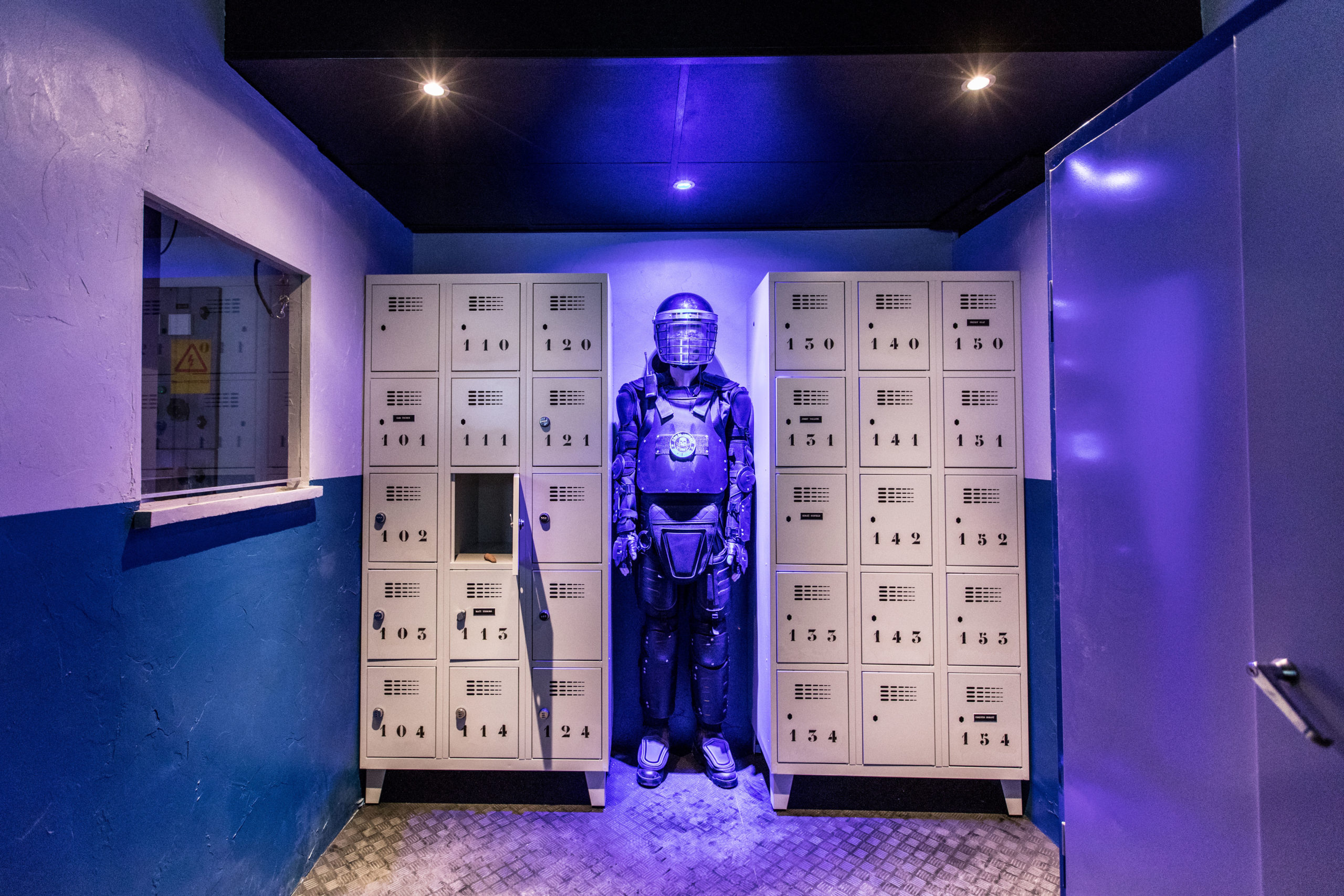 Décor univers de prison