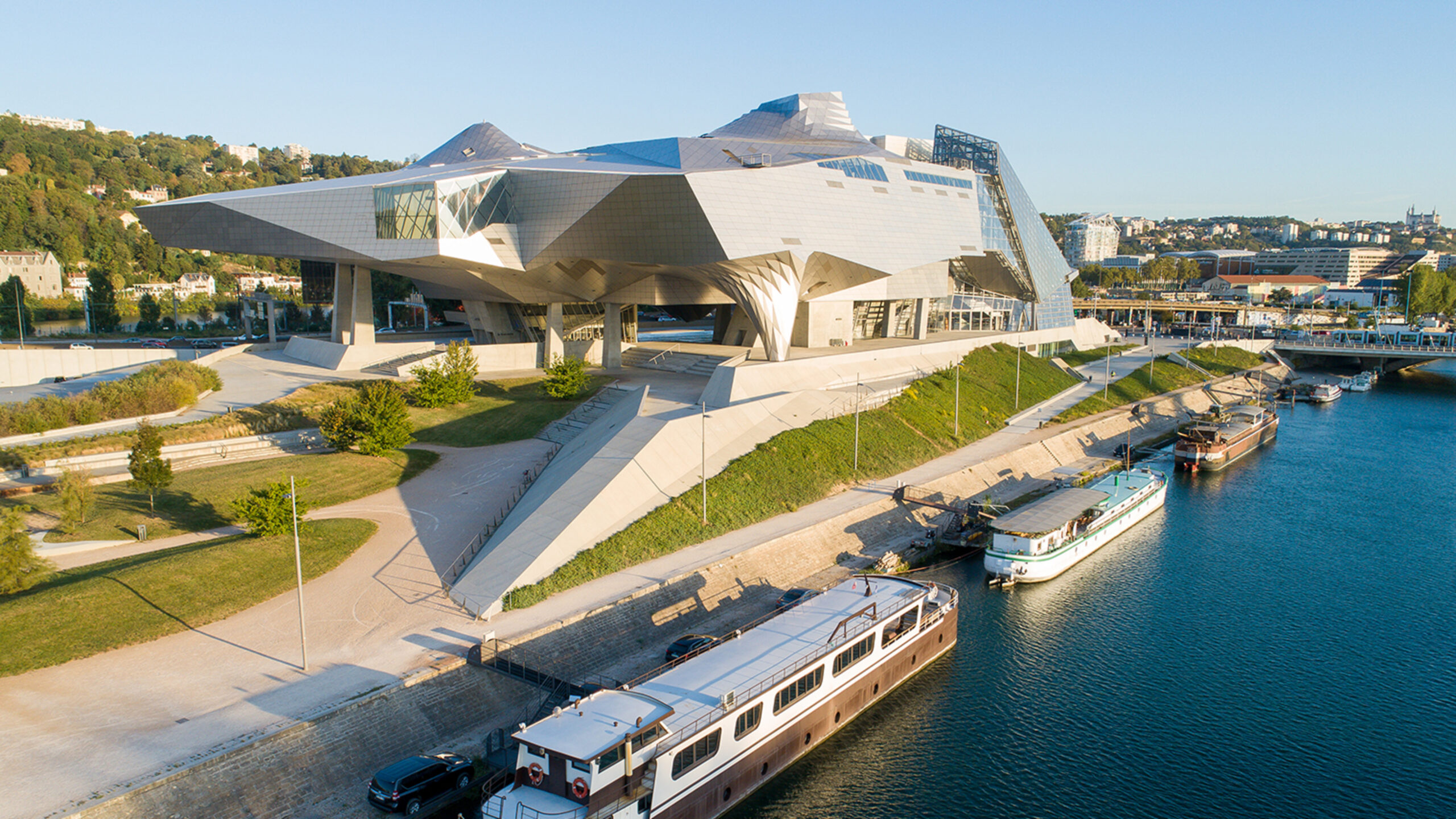 musée des confluences au sud de lyon