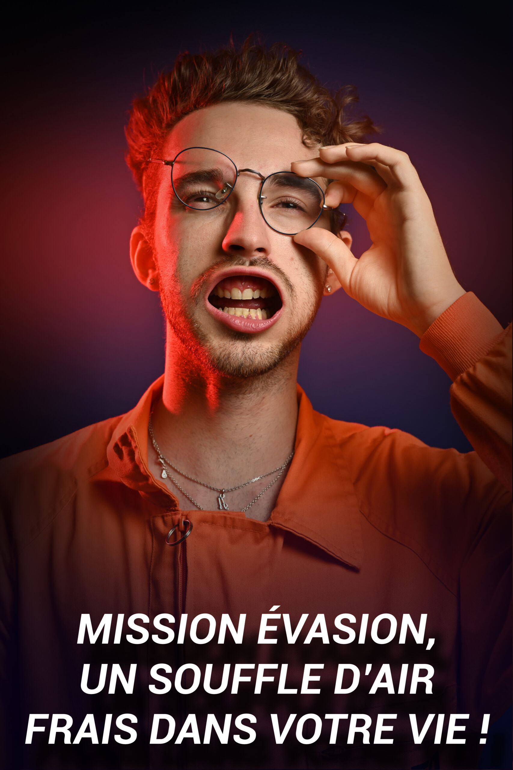 Alexis représente l'enseigne