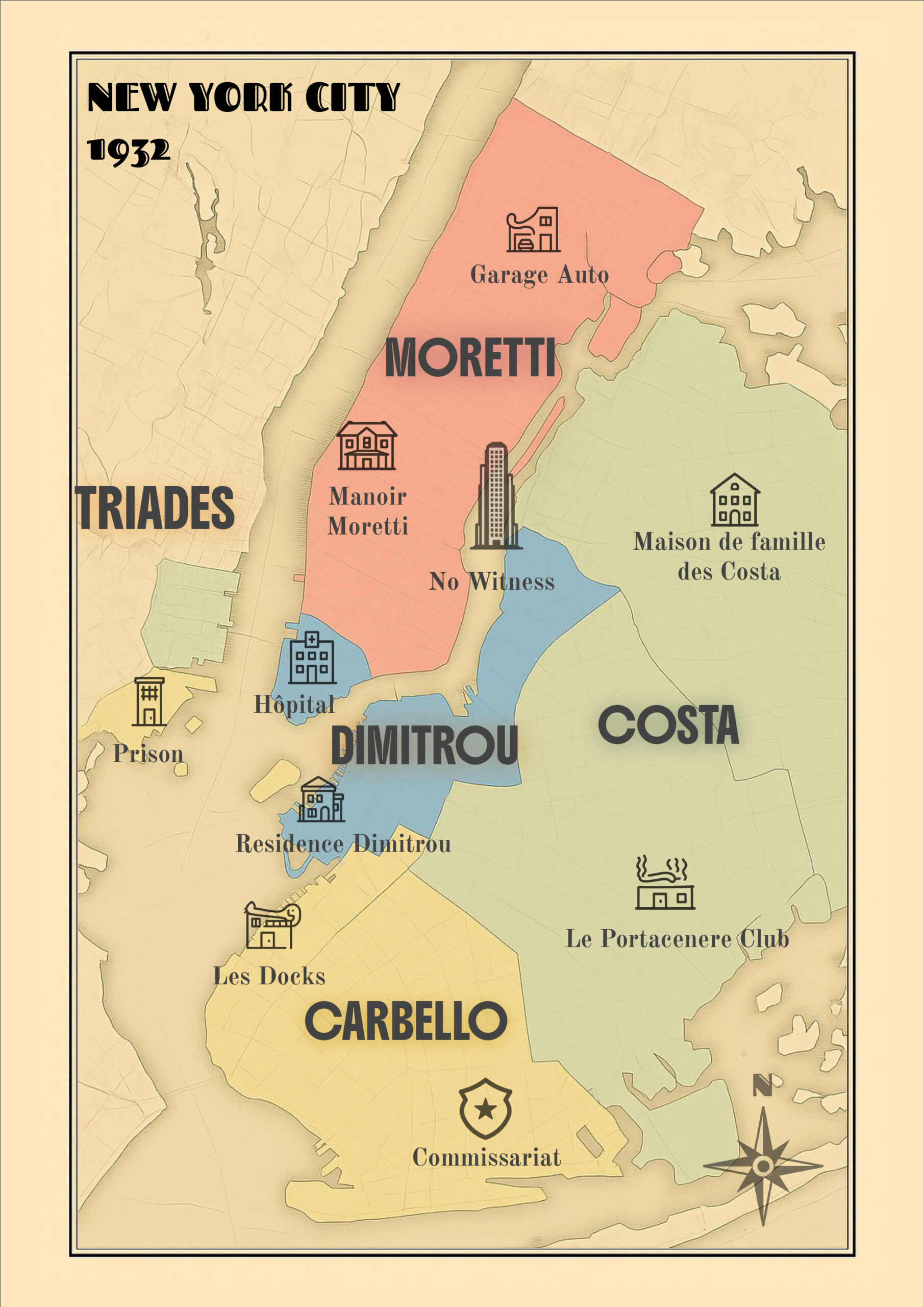 Carte de jeu